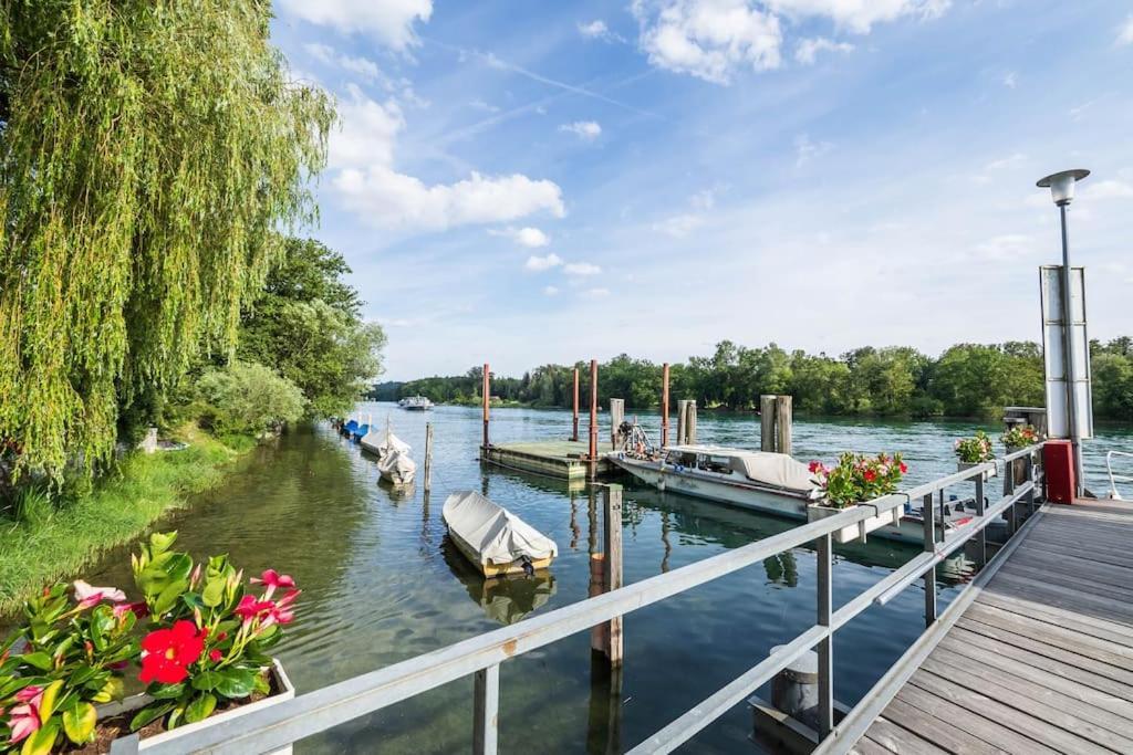 Luxury Apartment On The Rhein Busingen am Hochrhein Kültér fotó